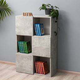 Книжный шкаф Style с 3 дверками Дуб Сонома
