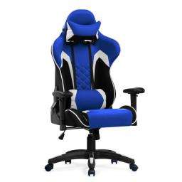 Компьютерное кресло Prime Синяя / Чёрная ткань