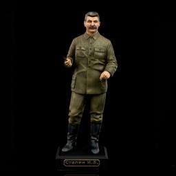 Статуэтка Сталин И.В., цвет, ручная роспись